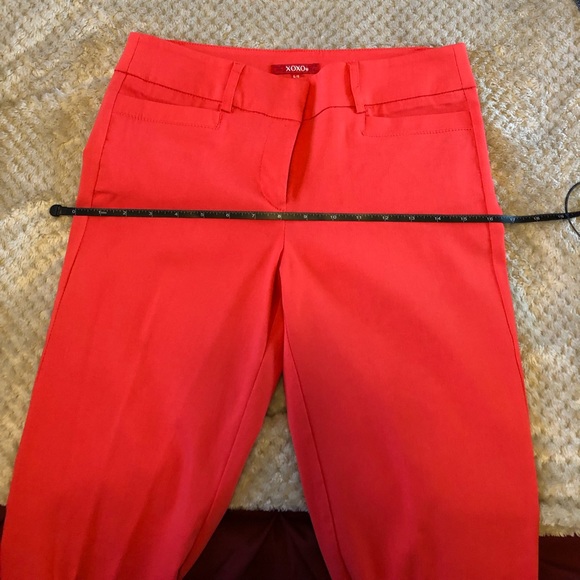 XOXO Coral Pink Pants - Picture 4 of 9